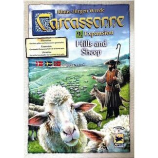 Carcassonne: 9. kiegészítés - Hills & sheep (skandináv kiadás)