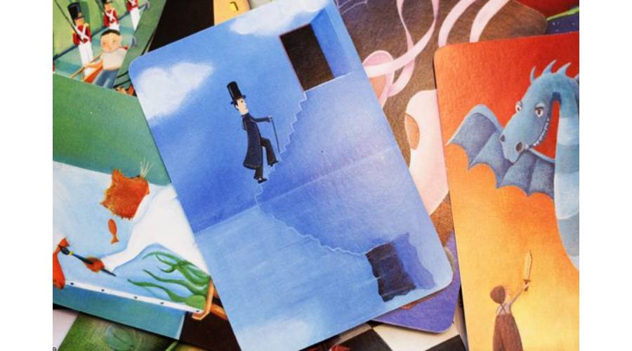 Dixit álomszerű művészi képek a játékban