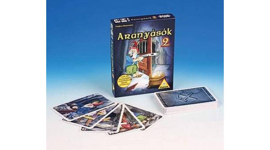 Aranyásók 2 kiegészítő társasjáték doboz 2