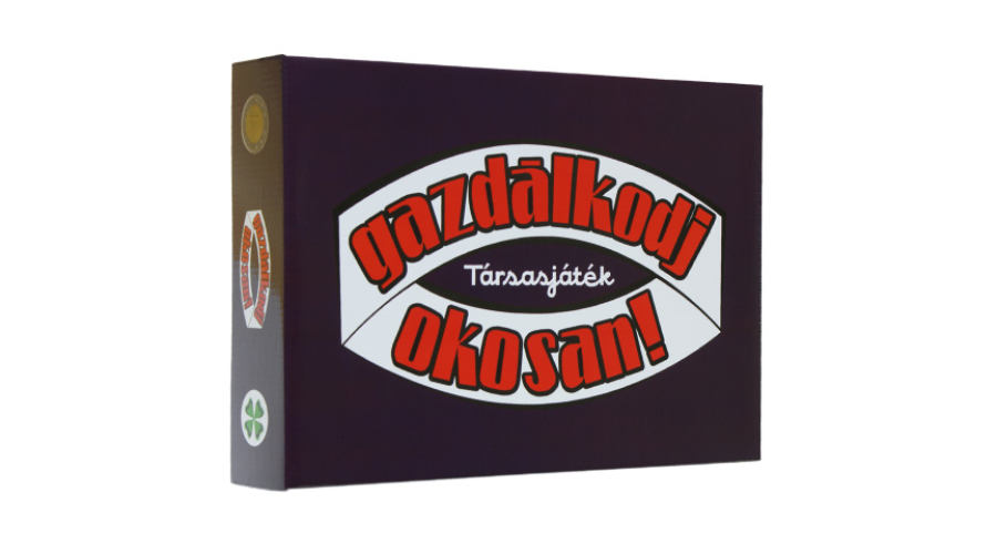 Gazdálkodj okosan! klasszikus pénzügyi társasjáték doboza