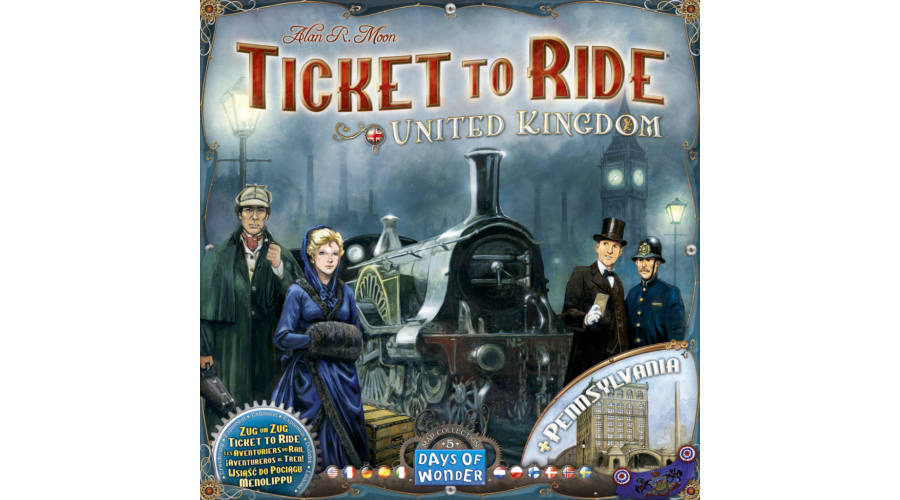 Ticket to Ride - Map Collection 5 United Kingdom & Pennsylvania (kiegészítő)
