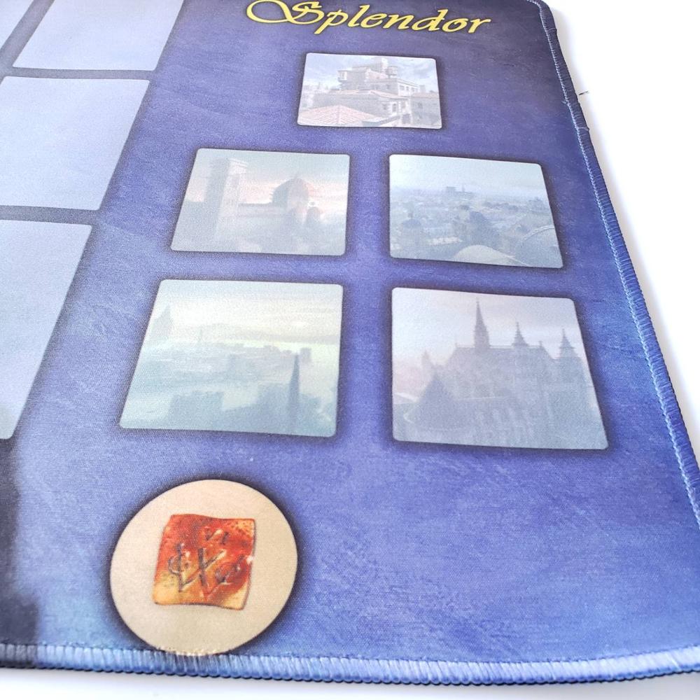Splendor játékszőnyeg – Playmat felülnézetből 3