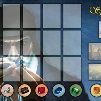 Splendor játékszőnyeg – Playmat felülnézetből