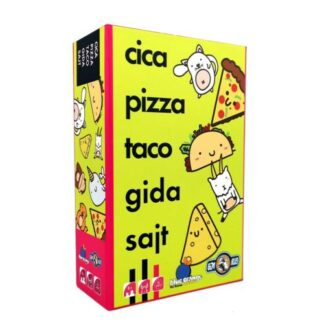 Cica Pizza Taco Gida Sajt társasjáték doboz