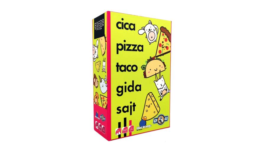 Cica Pizza Taco Gida Sajt társasjáték doboz