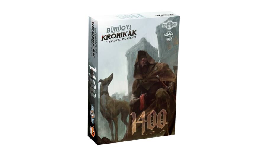 Bűnügyi krónikák: 1400 társasjáték doboz és játékelemek