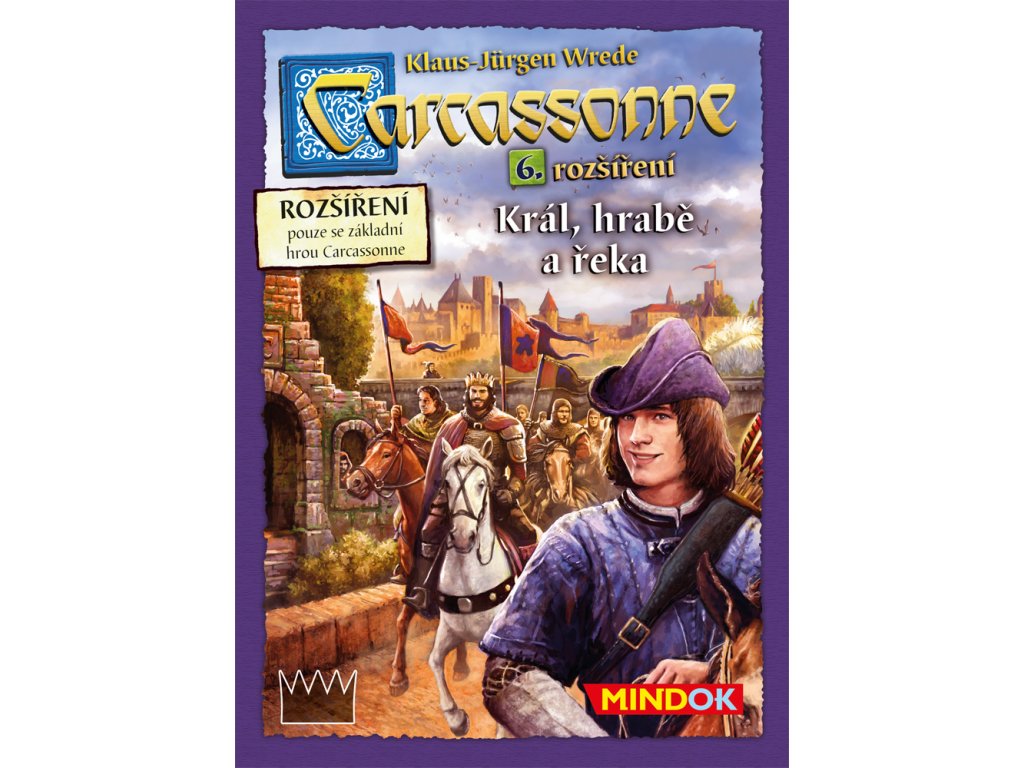 Carcassonne: 6. kiegészítés - Gróf, Király és Szentély (cseh kiadás)