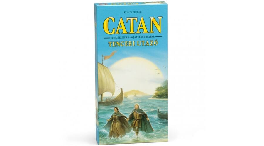 Catan - Tengeri utazó - (kiegészítő 5-6 főre - műanyag figurákkal)