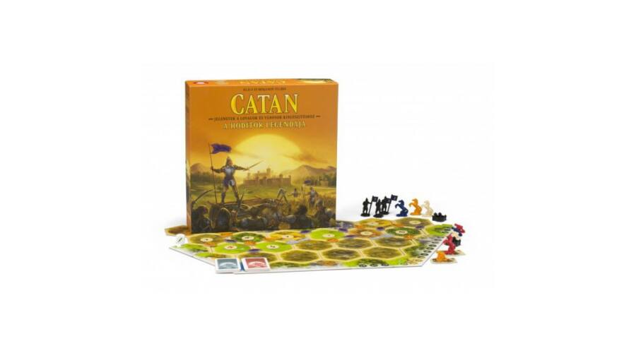 Catan - A hódítók legendája (Lovagok és városok kiegészítő - új kiadás)