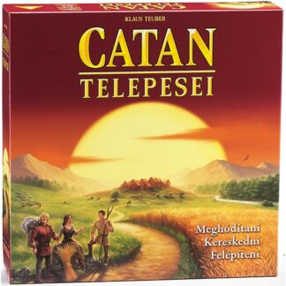 Catan telepesei társasjáték doboza