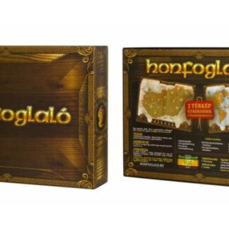 Új Honfoglaló társasjáték- 2 térképpel