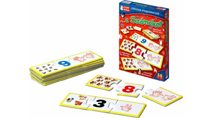 Játszva megismerjük - a számokat