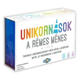 Unikornisok A rémes ménes társasjáték doboz