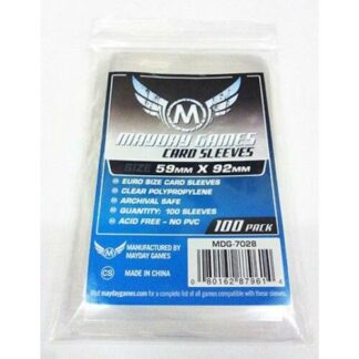 Mayday standard EU kártyavédö (sleeve) - 59*92 mm (100 db/csomag)