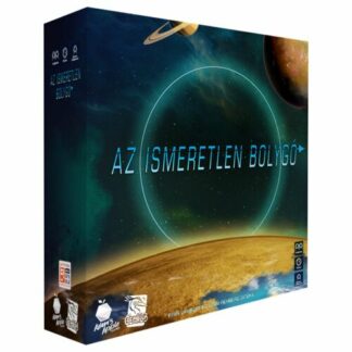 Az ismeretlen bolygó társasjáték doboza – sci-fi stratégiai játék terraformálással