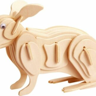 Gepetto's Workshop - Nyúl - 3D fapuzzle, 473162