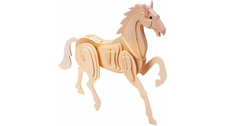 Gepetto's Workshop - Ló - 3D fapuzzle, 473164