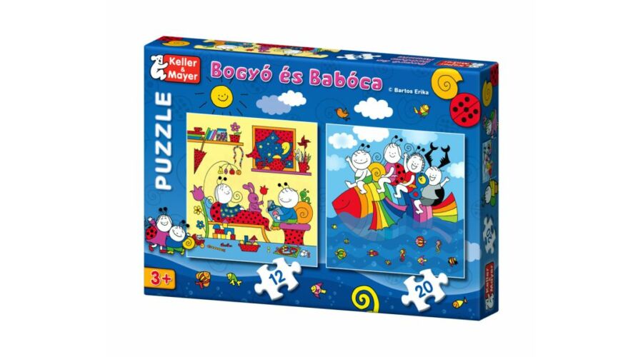 Bogyó és Babóca Puzzle Szivárványhal