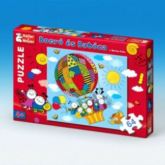 Bogyó és Babóca 64 db-os puzzle Léghajó