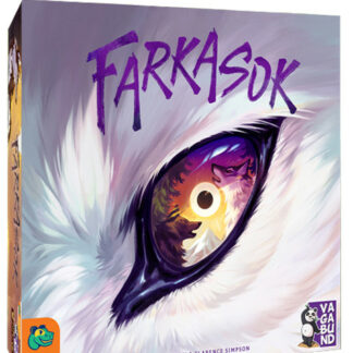 Farkasok társasjáték doboza – falkaépítő stratégiai játék