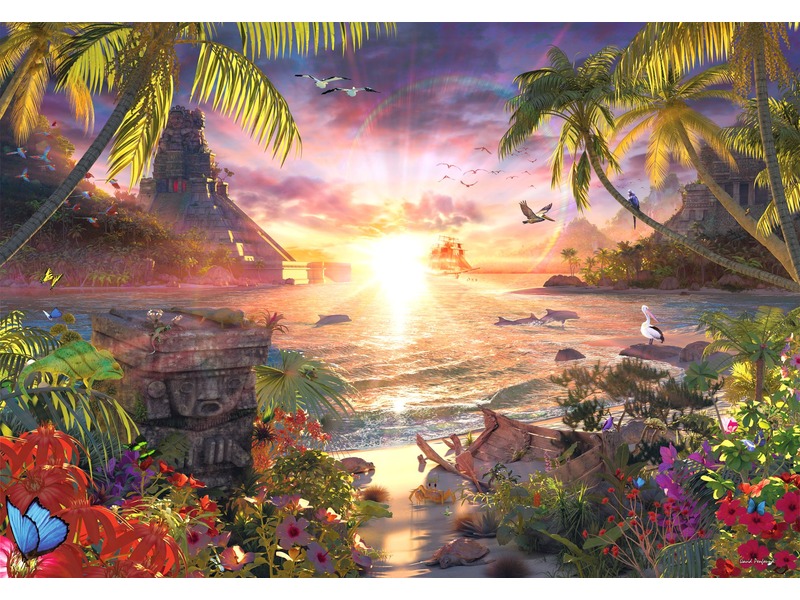 Ravensburger Puzzle 18000db - Édenkert - Image 2