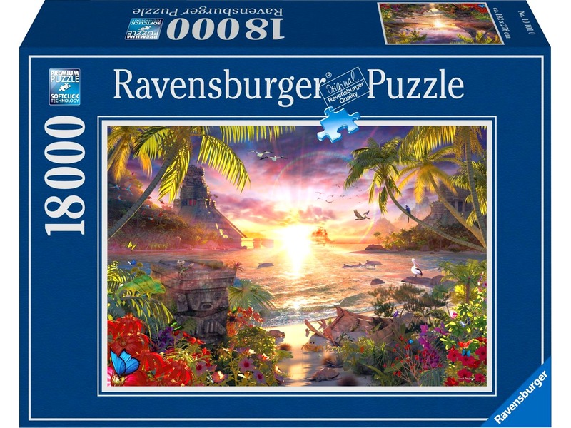 Ravensburger Puzzle 18000db - Édenkert