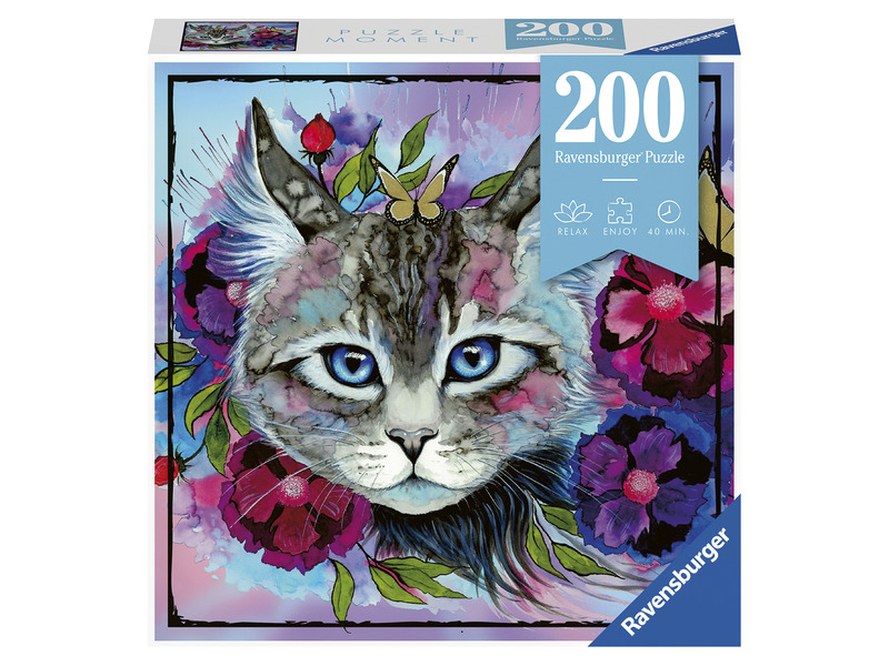 Ravensburger Puzzle 200db - Macskaszem