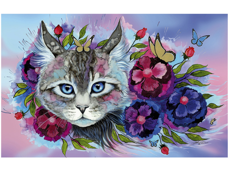 Ravensburger Puzzle 200db - Macskaszem - Image 2