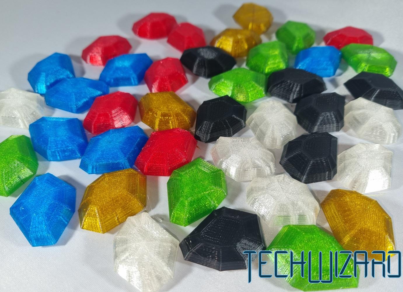 Splendor 40db drágakő jelölő token