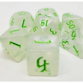 Dobókocka készlet - Milky Shine: Zöld