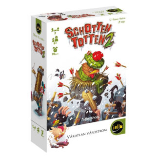 Schotten Totten 2 társasjáték doboz és kártyák – aszimmetrikus kétszemélyes párbaj