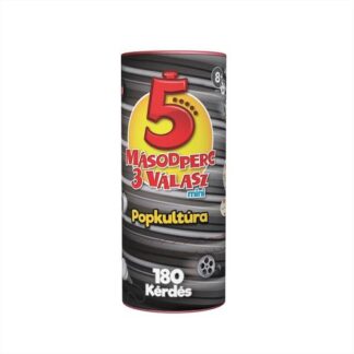 5 másodperc 3 válasz MINI Popkultúra társasjáték doboz