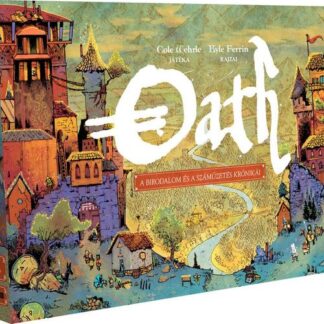 Oath – A birodalom és a száműzetés krónikái társasjáték doboza