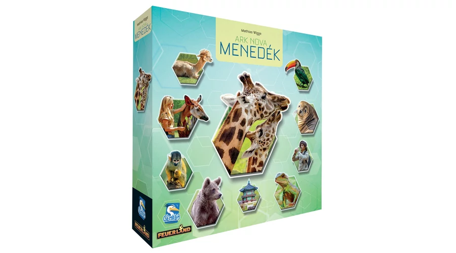 Ark Nova menedék társasjáték doboza – gyorsított Ark Nova kiegészítő