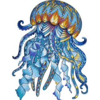 Fa puzzle – Medúza (FSC-wood)