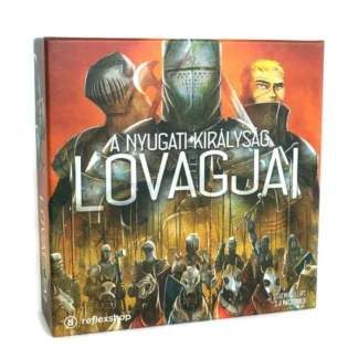 A nyugati királyság lovagjai stratégiai társasjáték doboza